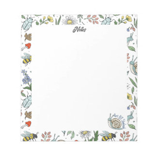 In the Garden Notepad Anteckningsblock