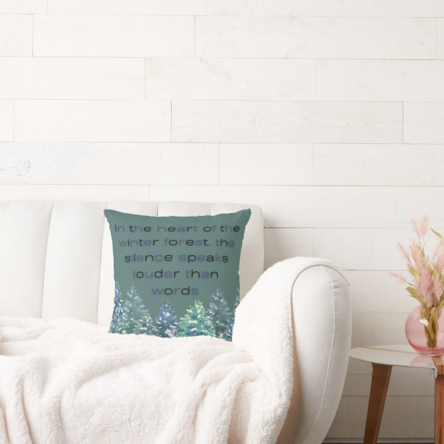 In The Heart Of The Winter Forest Kudde (Soffa)