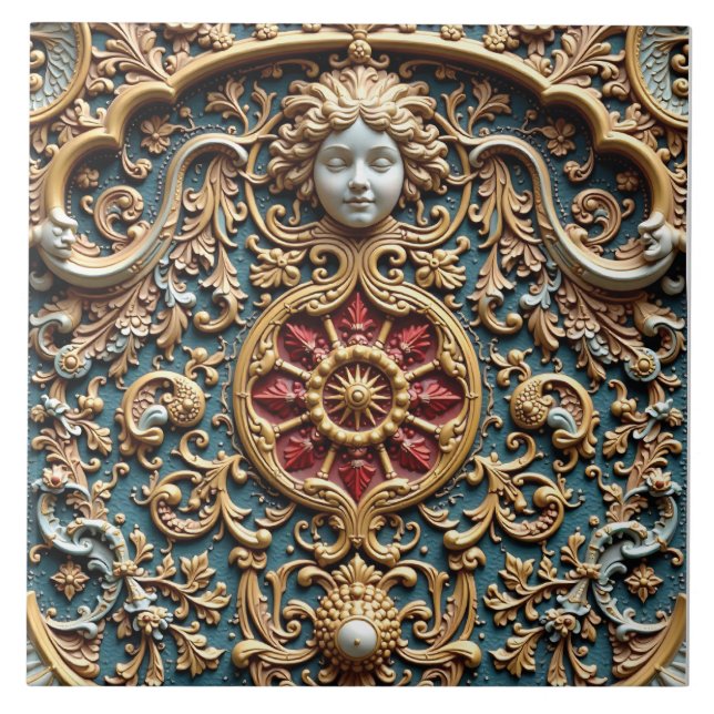 In the House of Radiant Sleep Kakelplatta (Framsidan)