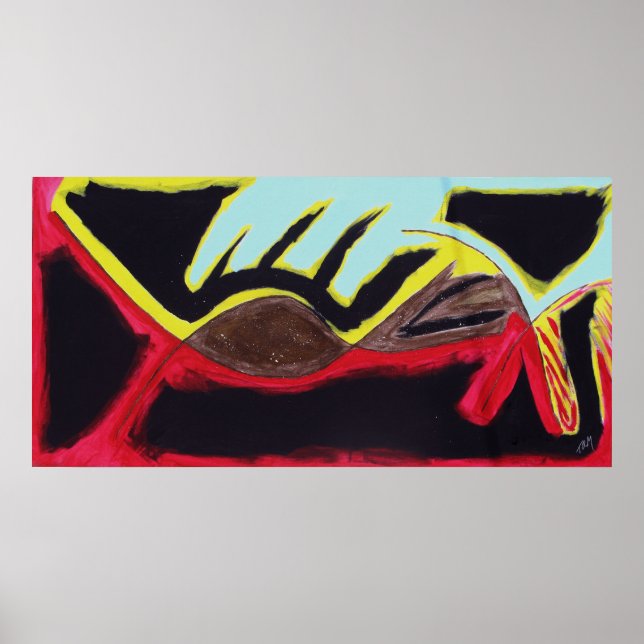 "In the Mind" av Tyler Mahaffy Poster (Framsidan)