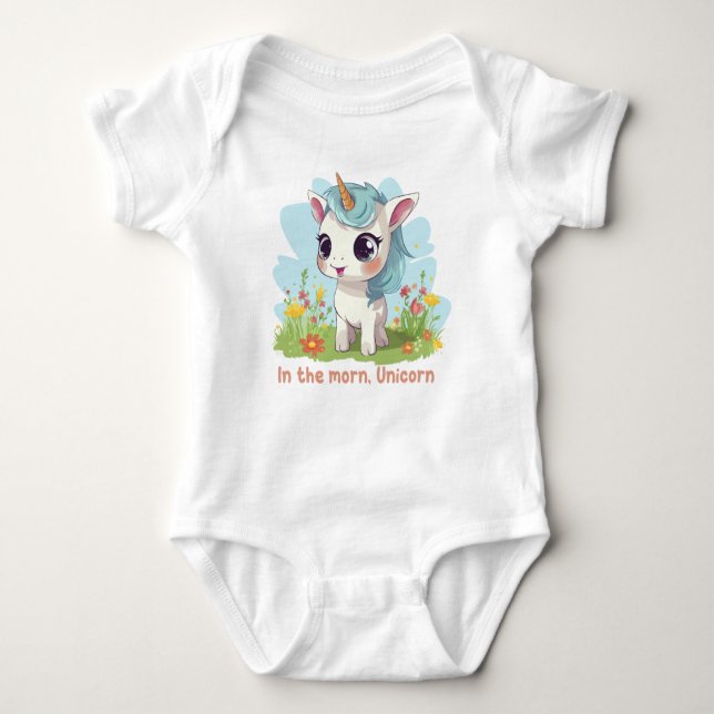 In the morn, Unicorn T Shirt (Framsida)