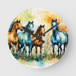 In the Pasture Rund Klocka