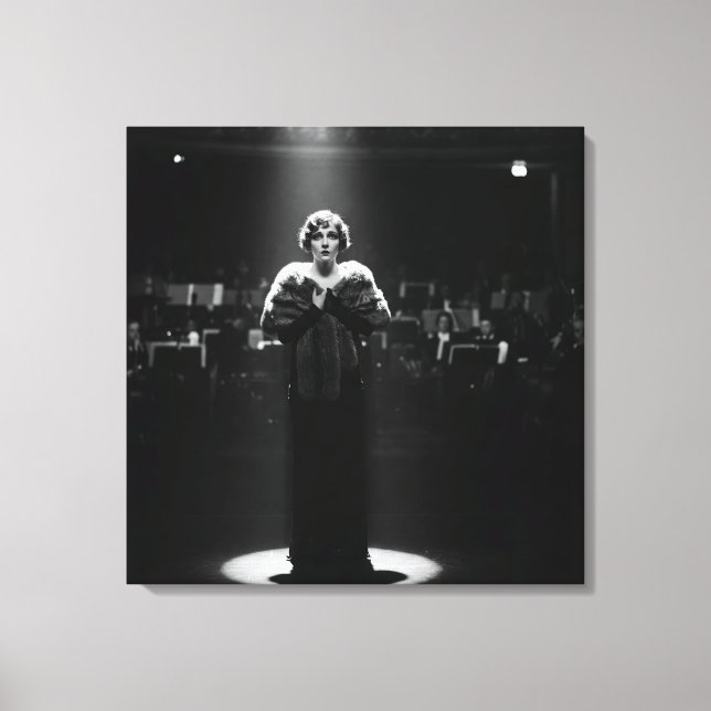 In the Spotlight, by Natasha Us   Canvastryck (Framsida)