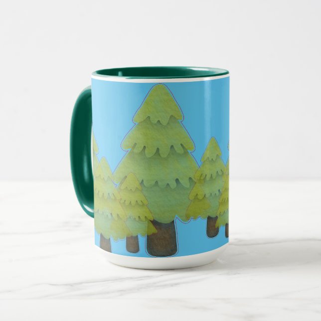 "In the Trees" Kaffe Mugg (Framsida vänster)
