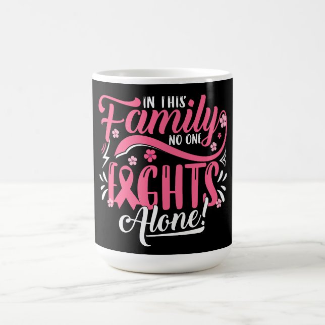 In this Family Nobody Fights Alone Kaffemugg (Center)