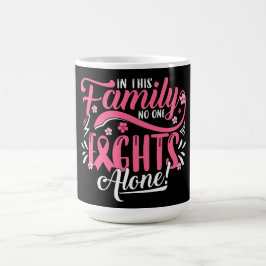 In this Family Nobody Fights Alone Kaffemugg