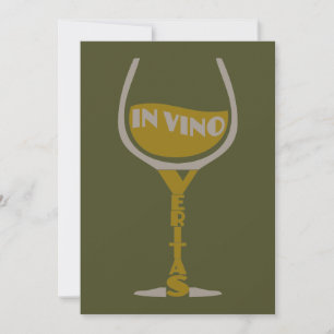 In Vino Veritas anpassningsbar inbjudningar
