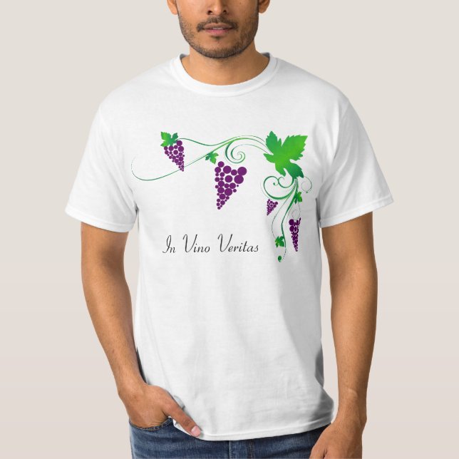 In Vino Veritas Tee (Framsida)