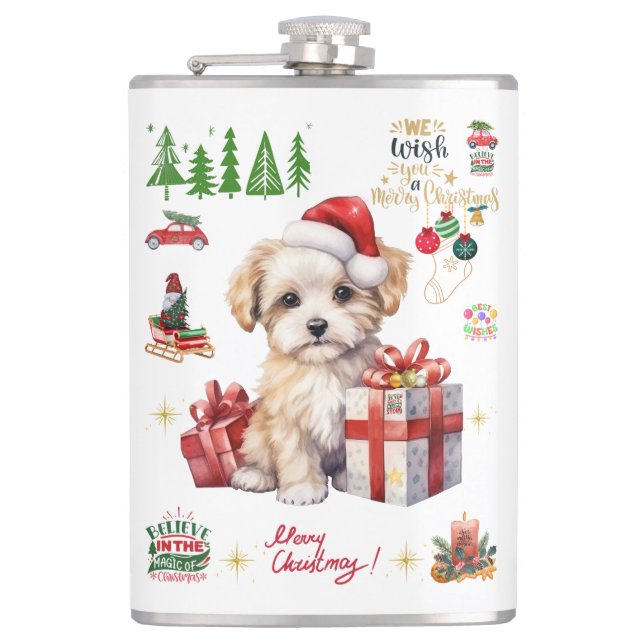 in Vinyl eingeschlagener Flachmann Fickplunta (Framsidan)