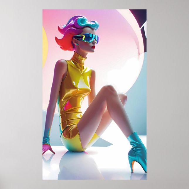 In Vogue Like Radioactivity Poster (Framsidan)