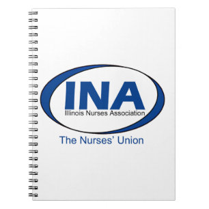 INA Officiell Logotyp 1 Anteckningsbok