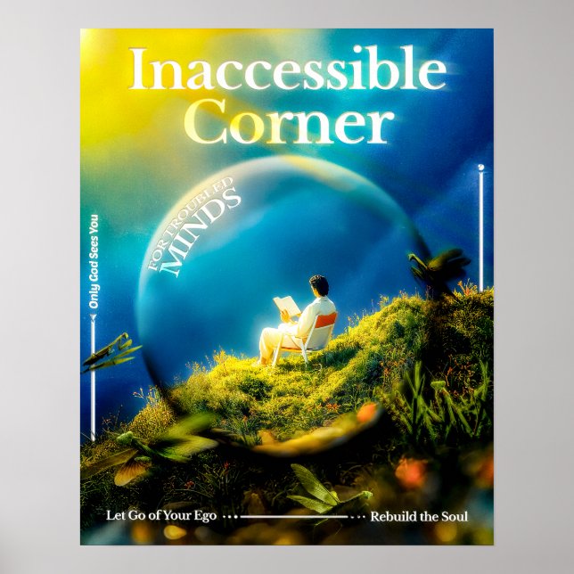 Inaccessible Corner − Where the Mind Finds Silence Poster (Framsidan)