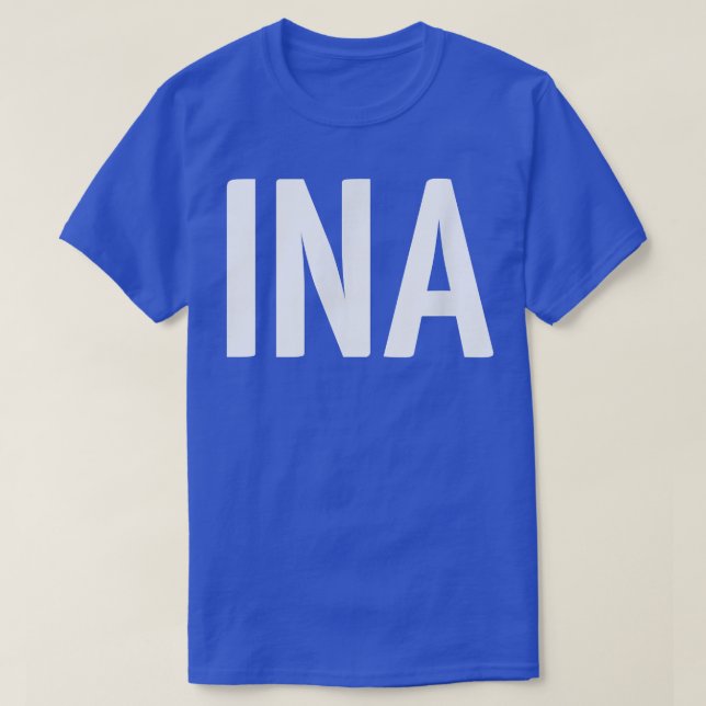 INAgentina 3Part DesignArgentinas Flagga Par T Shirt (Design framsida)