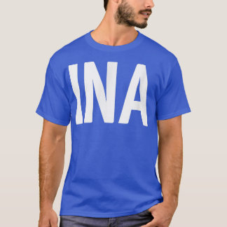 INAgentina 3Part DesignArgentinas Flagga Par T Shirt