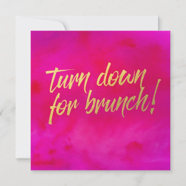 Inaktivera Brunch-inbjudan Pearl Shimmer Inbjudningar (Framsida)
