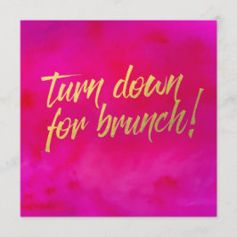 Inaktivera Brunch-inbjudan Pearl Shimmer Inbjudningar