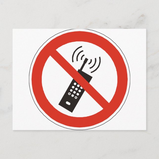 Inaktivera din Cell Mobil Vykort (Framsida)