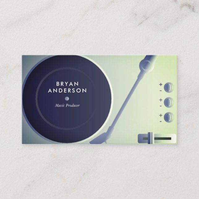 Inaktivera DJ Visitkort (Framsida)