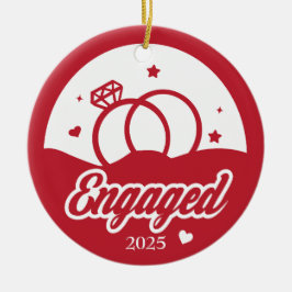 Inaktiverad 2025 i början av Personligen Julgransprydnad Keramik