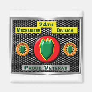 Inaktiverad 24:e mekaniserad infanteridivision magnet