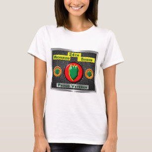 Inaktiverad 24:e mekaniserad infanteridivision t shirt