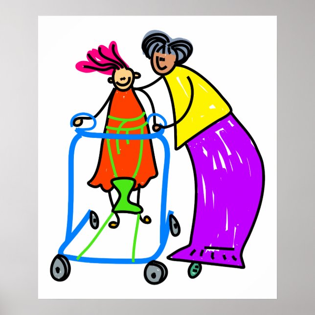 Inaktiverad flicka poster (Framsidan)