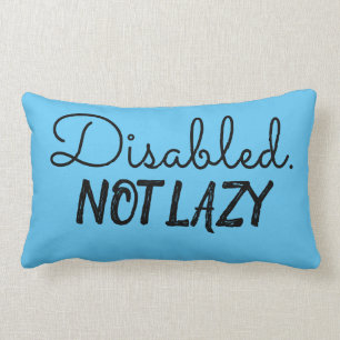 Inaktiverad. Inte Lazy. Lumbarkudde