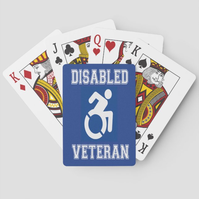 Inaktiverad veteran casinokort (Baksidan)