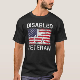 Inaktiverad veteran för Pappa Grandpa Veteran Amer T Shirt
