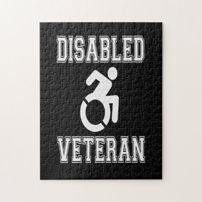 Inaktiverad veteran pussel (Vertikal)