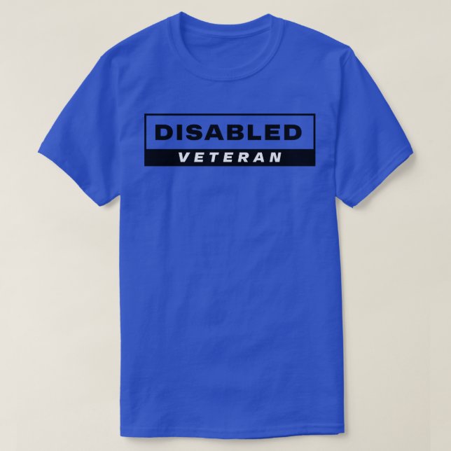 Inaktiverad veteran t shirt (Design framsida)
