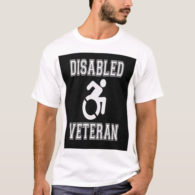 Inaktiverad veteran t shirt (Framsida)