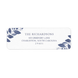 Inaktiverat lök | BRÖLLOP Returadress Etikett