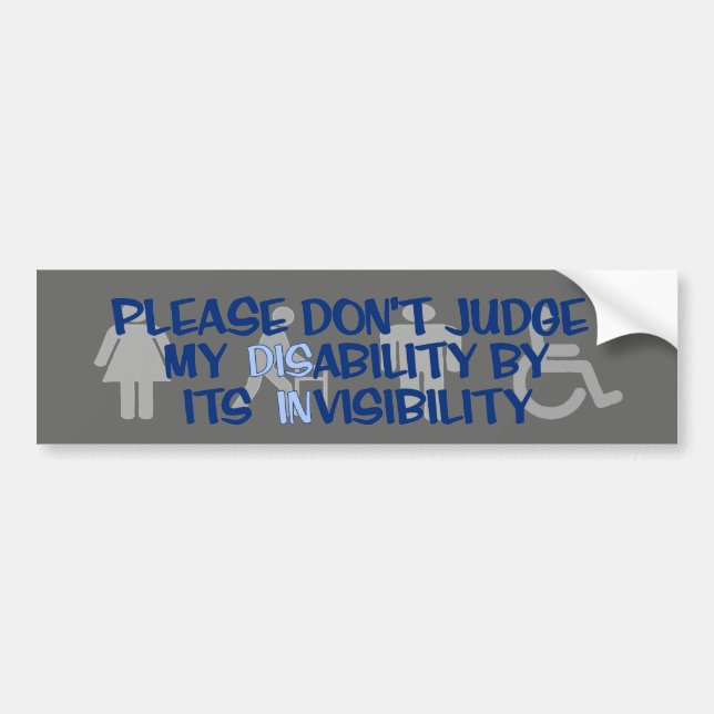 Inaktivering/INvisible...RSD/CRPS Bildekal (Framsidan)