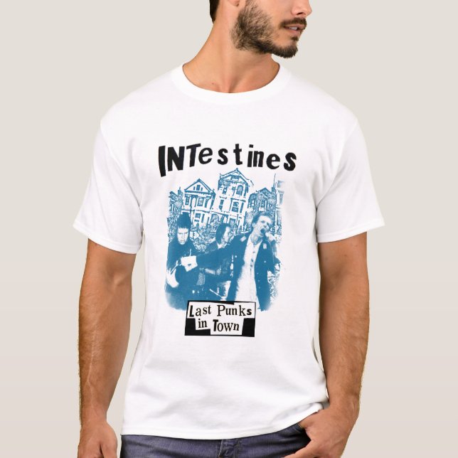 Inälvor varar Punks i Town Tee Shirt (Framsida)