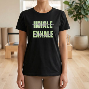 Inandas framtiden, utandas det förflutna Pilates T Shirt