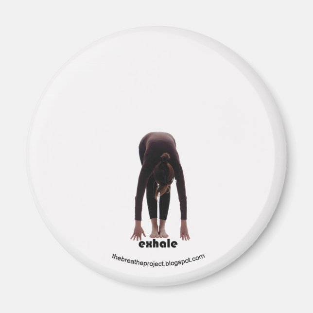 Inandningsprojektet 10 av 12 magnet (Framsidan)