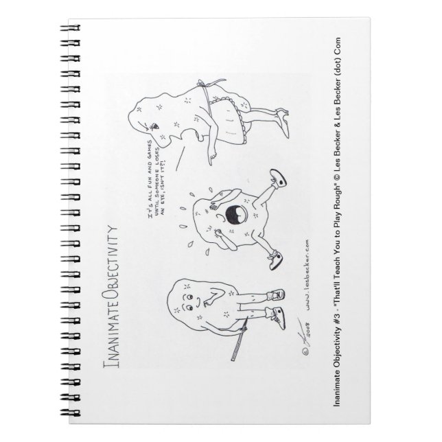 Inanimerad objektivitet nr 3 - Anteckningsblock (Framsidan)