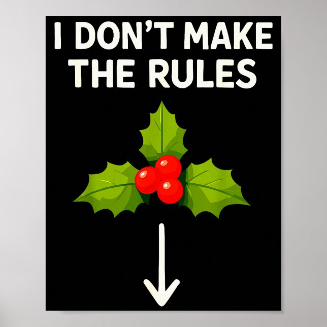 Inappropriate Christmas Shirts Men, Funny Adult Mi Poster (Framsidan)
