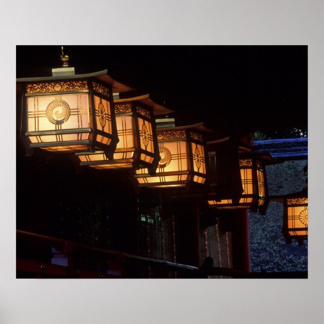 Inari Högsta Helgedom, Fushimi, Kyoto, Japan Poster (Framsidan)