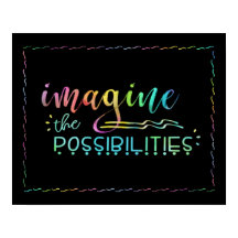 INBEGRIPANDE BILD AV MÖJLIGHETSTypografi