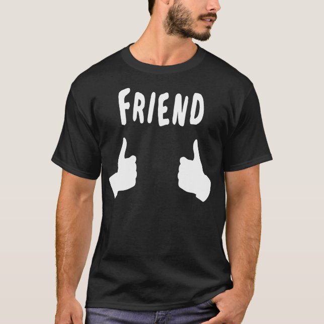Inbetweenersen - vän tee shirt (Framsida)