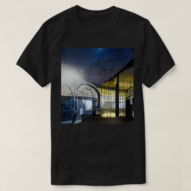 Inbillad av industriellt ljus och magisk fantasi o t shirt (Design framsida)