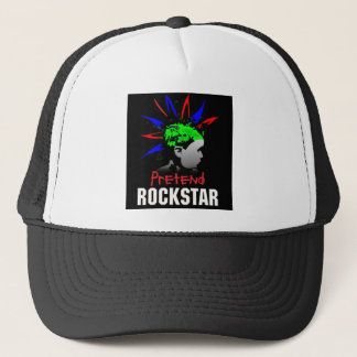 Inbillat Rockstar lastbilsförarelock Truckerkeps
