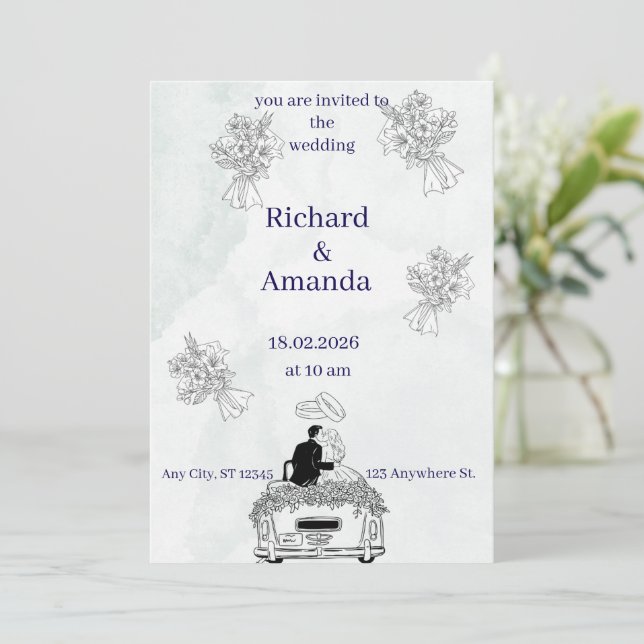 inbjudan (Stående Fram)