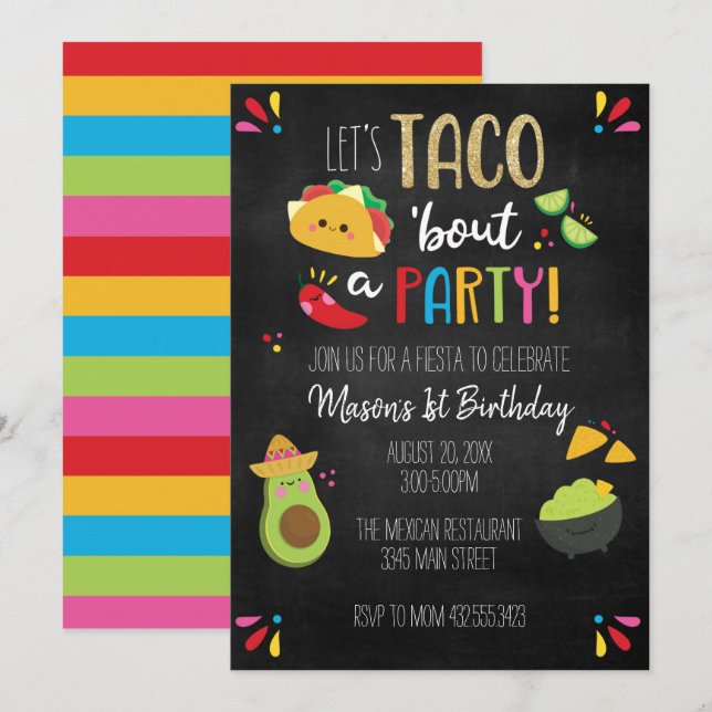 Inbjudan (Fram/baksida)