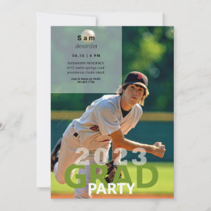 Inbjudan 2023 till Baseball Photo Studentfest II