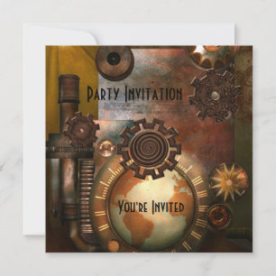 Inbjudan Alla Tillfällen Zizzago Steampunk Design