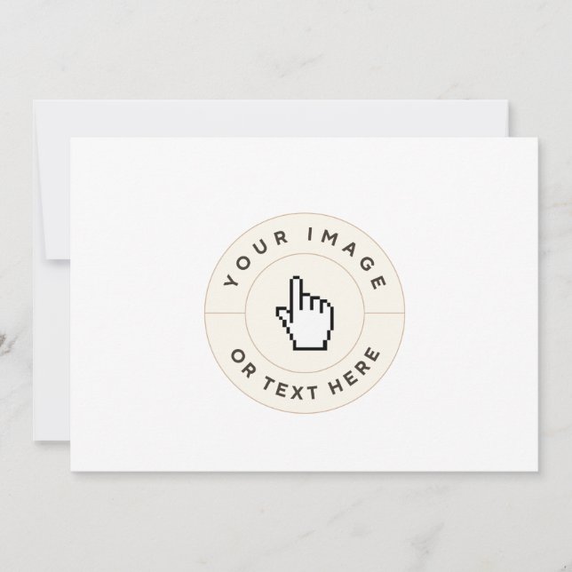 Inbjudan - Anpassad (lägg till bild/text) (Framsida)