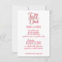 Inbjudan att delta i Kärlek bröllopsinbjudan